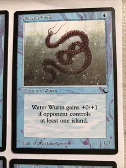 Water Wurm X4 The Dark LP Condition See Pics Front/back English - Image 4