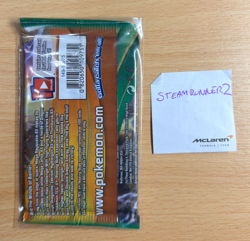 Pokemon XY Roaring Skies Sealed & Sleeved Booster Pack - Deoxys - Image 2