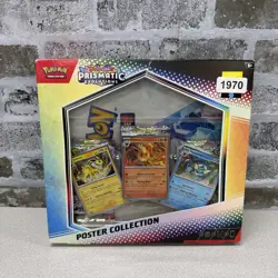 Pokemon Scarlet & Violet Prismatic Evolutions Poster Collection - Image 1
