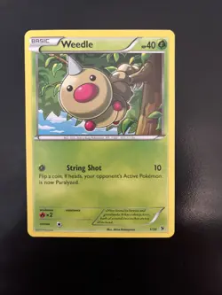 Pokemon TCG Weedle Kalos Starter Set Chespin Deck 1/39 NM+ - Image 1