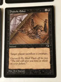 Diabolic Edict X4 Tempest LP Condition See Pics Front / Back - Image 2