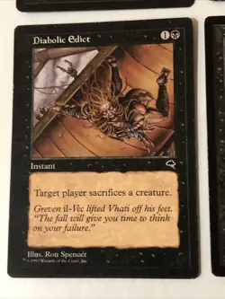 Diabolic Edict X4 Tempest LP Condition See Pics Front / Back - Image 3