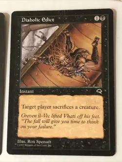 Diabolic Edict X4 Tempest LP Condition See Pics Front / Back - Image 4