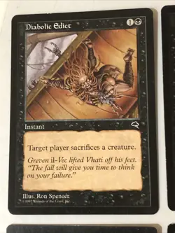 Diabolic Edict X4 Tempest LP Condition See Pics Front / Back - Image 5