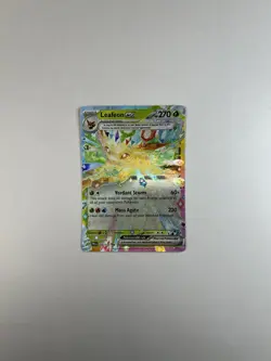Leafeon Ex 006/131 Double Rare Holo Pokemon Prismatic Evolutions- NM - Image 1