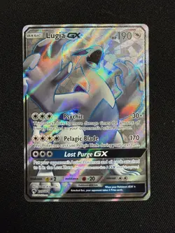 Pokemon Lugia GX Full Art Ultra Rare Foil Sm-Lost Thunder 159/214 English - Image 1