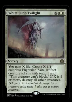 White Sun's Twilight 38 Foil R Phyrexia: All Will Be One - Image 1