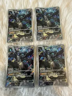 Pokemon TCG Ascended Heroes ETB N's Zekrom 031 PROMO Holo Full Art lot of 4 - Image 1