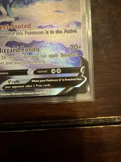 Pokemon Suicune v GG38/GG70 Crown Zenith Ultra Rare Holo NM/Mint Condition - Image 4