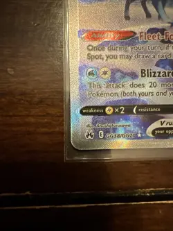 Pokemon Suicune v GG38/GG70 Crown Zenith Ultra Rare Holo NM/Mint Condition - Image 5