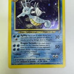 Kingdra 8/111 Neo Genesis Holo Rare Pokemon TCG Vintage 2000 - Image 3