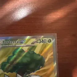 The Pokemon Company Torterra ex Full Art Ultra Rare 185/162 Eng Holo HP 340 - Image 3