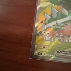 The Pokemon Company Torterra ex Full Art Ultra Rare 185/162 Eng Holo HP 340 - Image 5