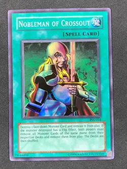 Nobleman of Crossout PSV-034 Unlimited Super Rare Yu-Gi-Oh TCG MP - Image 1