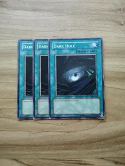 Yu-Gi-Oh! - Dark Hole - 3X - Full Playset - Image 1