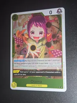 PRB02-016 Otama : Rare Foil English One Piece TCG Card : PRB02: One Piece Card T - Image 1