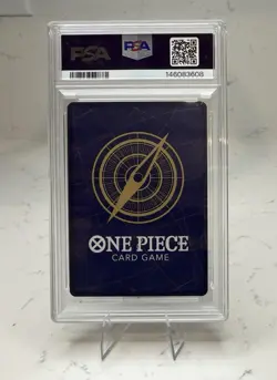 One Piece 2024 Monkey D. Luffy TR Foil OP08-109 PSA 10 Treasure Rare - Image 3