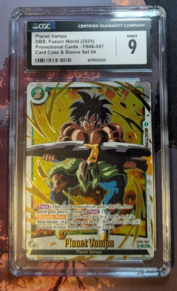 CGC 9 - Planet Vampa - Promotional Cards - FB06-067 - Card Case & Sleeve Set 04 - Image 1