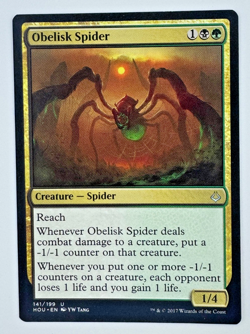 Obelisk Spider | 141/199 | Hour of Devastation | Uncommon | NM - Image 1