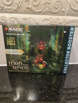 MTG Magic The Lord of the Rings Collector Booster Pack OMEGA Box New, Sealed - Image 1