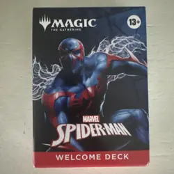 BLUE Magic The Gathering Spider-Man Welcome Deck - SDCC 2025 Magic The Gathering - Image 1