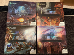 Magic The Gathering Final Fantasy Scene Box Collection All 4 COMPLETE Set NEW - Image 1