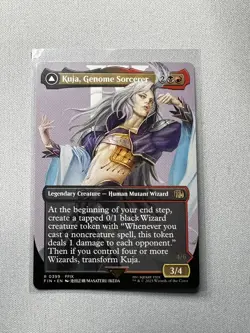 Magic: The Gathering Final Fantasy Kuja, Genome Sorcerer [Borderless] #399 FIN - Image 1