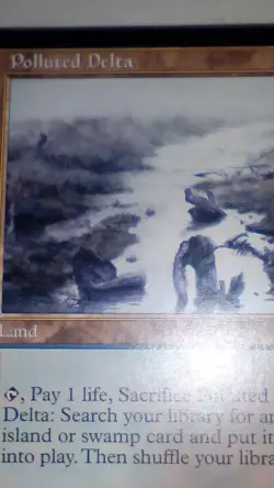 Magic: The Gathering Polluted Delta Land Card Onslaught Rare Regular English - Image 3