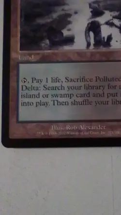 Magic: The Gathering Polluted Delta Land Card Onslaught Rare Regular English - Image 4