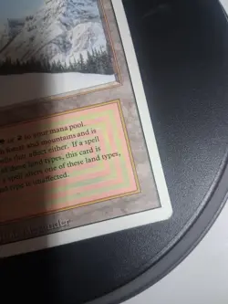 MTG - Taiga - Revised Edition Dual Land - Reserved List 100% Authentic SP/LP - Image 5