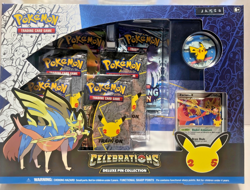 Pokemon TCG Celebrations Deluxe Pin Collection - Zacian X- BNISB - Image 1