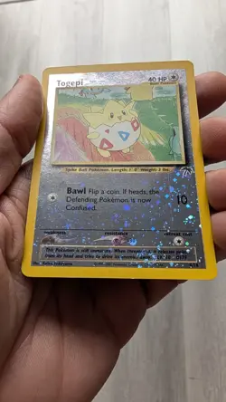 Pokemon TCG Togepi Southern Islands 4 Reverse Holo Promo Promo - Image 3
