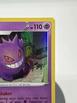 Pokemon TCG Gengar 085/202 Sword and Shield Base Set Holo NM - Image 3