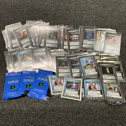 Lot Of 3 Star Trek CCG The Next Generation Booster Expansion Pack & Loose Cards - Image 1