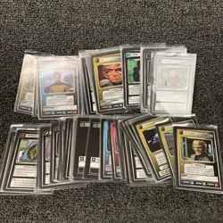 Lot Of 3 Star Trek CCG The Next Generation Booster Expansion Pack & Loose Cards - Image 5