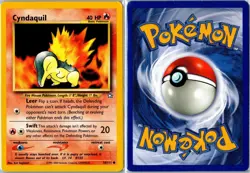 Pokemon Card - Cyndaquil 56/111 Neo Genesis Common Moderately Played - Image 3