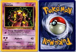 Pokemon Card - Mewtwo Wizards Black Star Promos 14 1999 Promo Lightly Played - Image 3