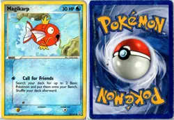 Pokemon Card - Magikarp Team Rocket Returns 65/109 2004 Common Damaged - Image 3