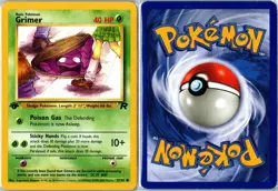 Pokemon Card - Grimer Team Rocket 57/82 2000 Common 1st Edition MP - Image 3