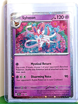 Sylveon - 172 (Cosmos Holo) 172 Sv: Scarlet & Violet *Black Star Promo Card Holo - Image 1