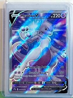 Mewtwo V SWSH229 SWSH: Sword & Shield Black Star Promo Cards Holo NM Pokemon TCG - Image 1