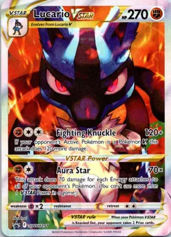 Lucario VSTAR Promo SWSH: Sword & Shield Promo Cards SWSH291 NM - Image 1