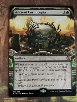 1x SHOWCASE ANCIENT CORNUCOPIA - Outlaws - MTG Magic the Gathering - Image 1