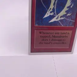Manabarbs Unlimited Red Enchantment Magic The Gathering MTG Manabarbs NM/M UP - Image 4
