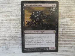 1x Phyrexian Crusader - Mirrodin Besieged - NM - English - OOP MTG - Image 1