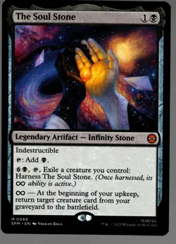 MTG The Soul Stone Marvel's Spider-Man 0066 NON FOIL Mythic NM - Image 1