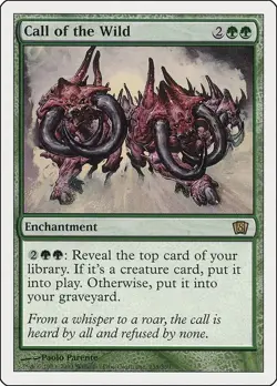 1x Call of the Wild - 8th Edition - NM/EX - German - OOP MTG - Image 3