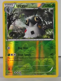 Spewpa - POKEMON - XY Base 16/146 - Reverse Holo - NM -D - Image 1
