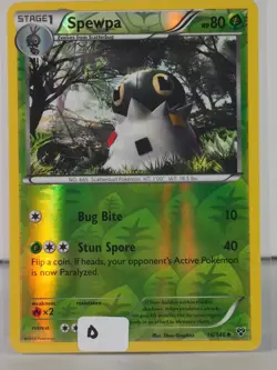 Spewpa - POKEMON - XY Base 16/146 - Reverse Holo - NM -D - Image 5