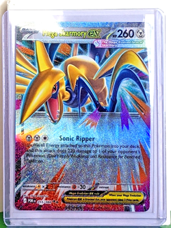 Mega Skarmory ex 055/088 Me03: Perfect Order Holo Double Rare NM Pokemon TCG - Image 1